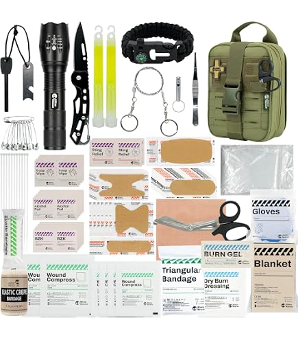 Amazon.com: RHINO RESCUE IFAK Trauma Kit with C-A-T Tourniquet for